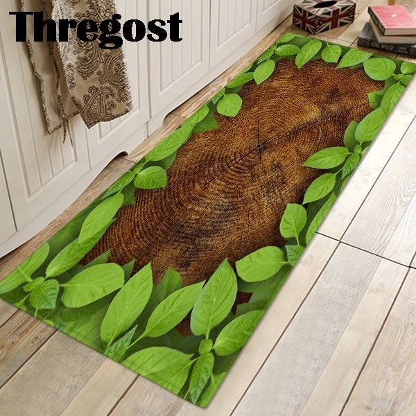 Thregost 3D Gedruckt nicht-Unterhose Schlecht Matten Mikrofaser Dusche Teppich Wasser Absorbierende matt Küche Teppich Flur Boden Teppiche