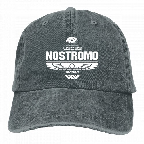 USCSS Nostromo Unisex Soft Casquette Cap Hat Vintage Adjustable Baseball Caps: 10