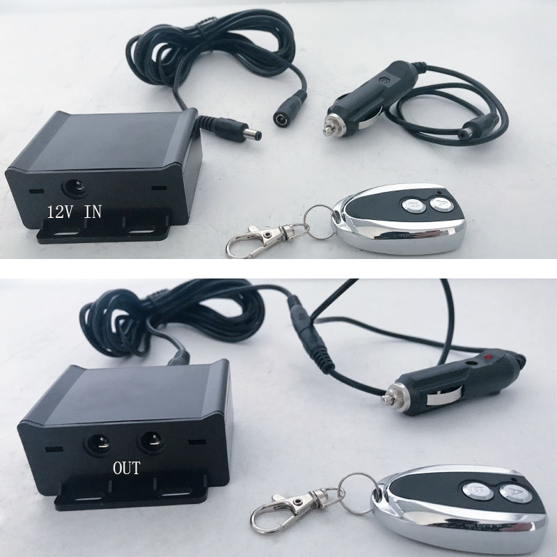 Universal 12V Electronic Remote Control Switch+Control Box For Electric Exhaust Cut Out Kit Car Modified Accessories