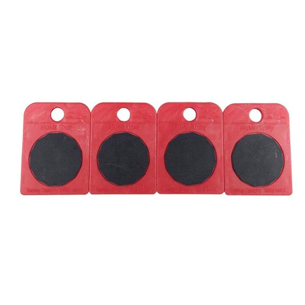 Furniture Transport Lifter Tool Furniture Mover Wheel Roller Device Heavy Stuffs Moving Hand Tools: 4 pcs