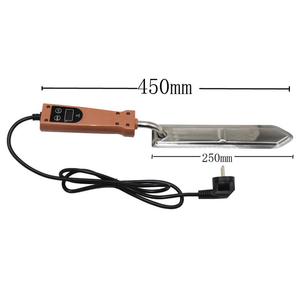 Cuchillo eléctrico para cortar miel, herramienta de apicultor, Control de temperatura, 220V, 140-160 grados Celsius, 1 ud.