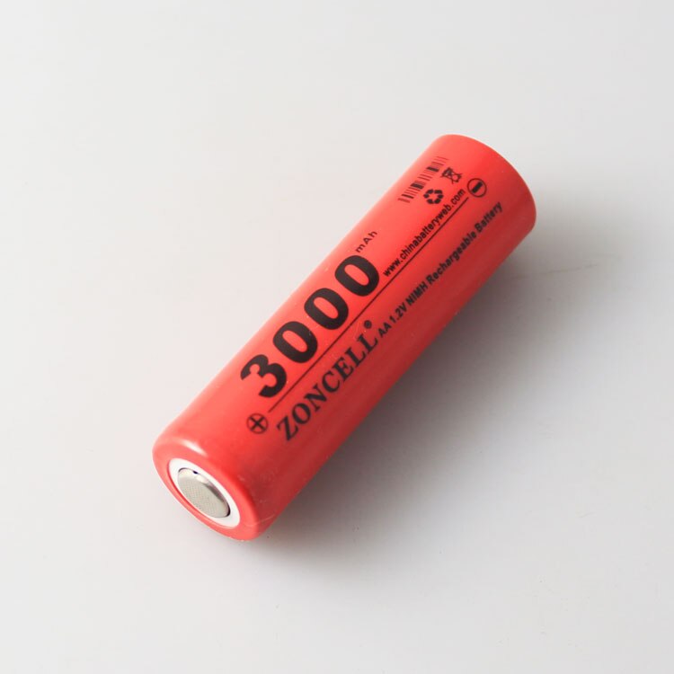 In 3000mAh 1.2V Ni MH rechargeable battery 5 AA type flat toy digital personal care battery Rechargeable Li-ion Cell