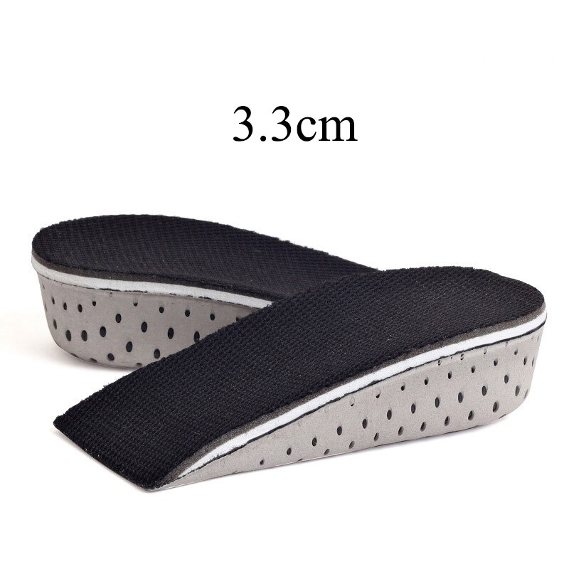 Plantillas de aumento de altura Unisex, 1,5/2,5/3,5 CM, plantillas de Gel suave, insertos para zapatos más altos, , 1 par: Unisex 2