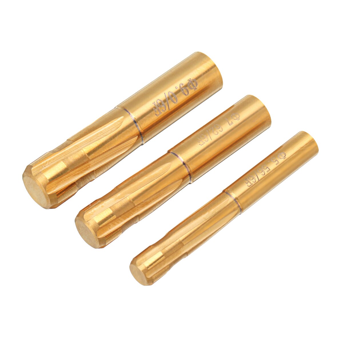 Spiral Reamer Rifling Buttons 6 Flutes 5.81-9.35mm Push Tool Machine Blade Rifled For Reamer Reamer Double Barrel Layer