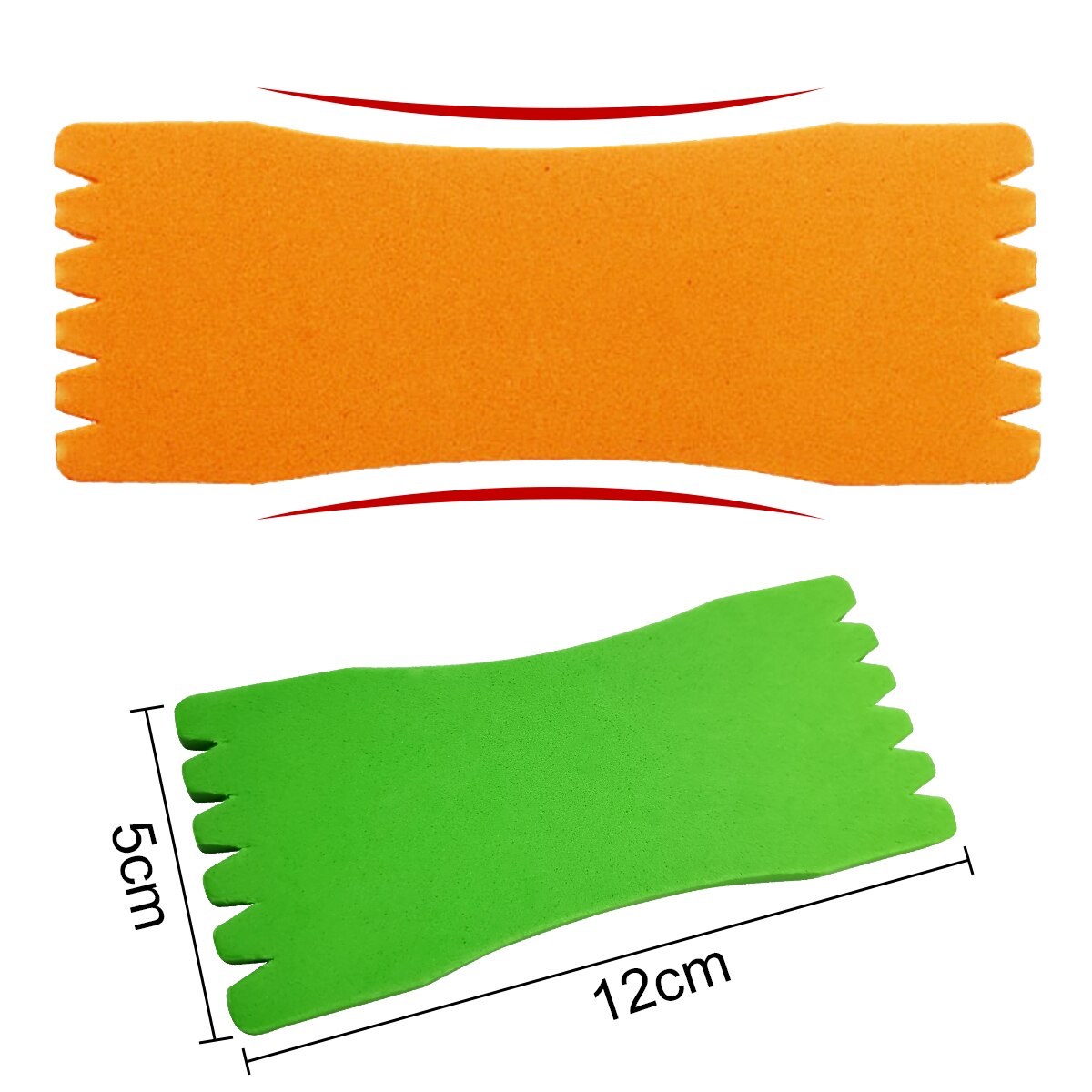 10PCS EVA Foam Fish Line Winding Line Storage Boards Line Fishing Lure Trace Wire Leader Swivel Fishing Tackle
