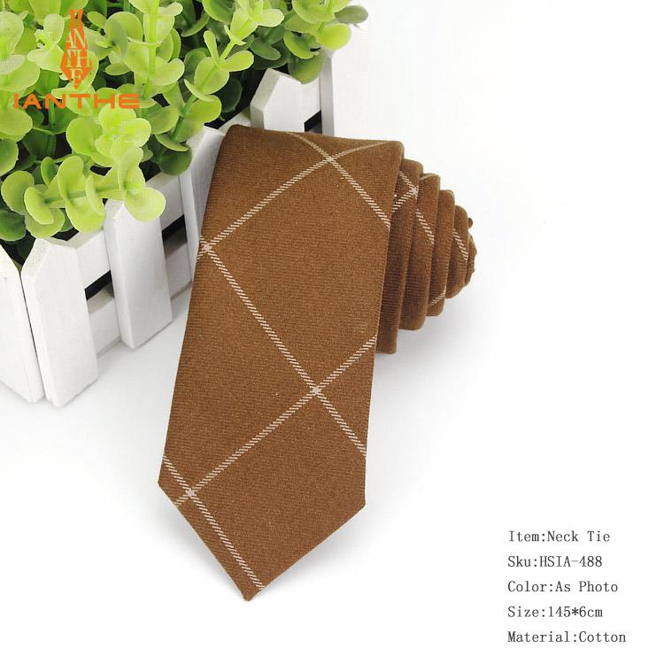 Moda męska diament sprawdź sztuczna tkanina z garnitur w paski chudy krawaty mężczyźni małe krawaty projektant krawat jednolity krawat: IA488