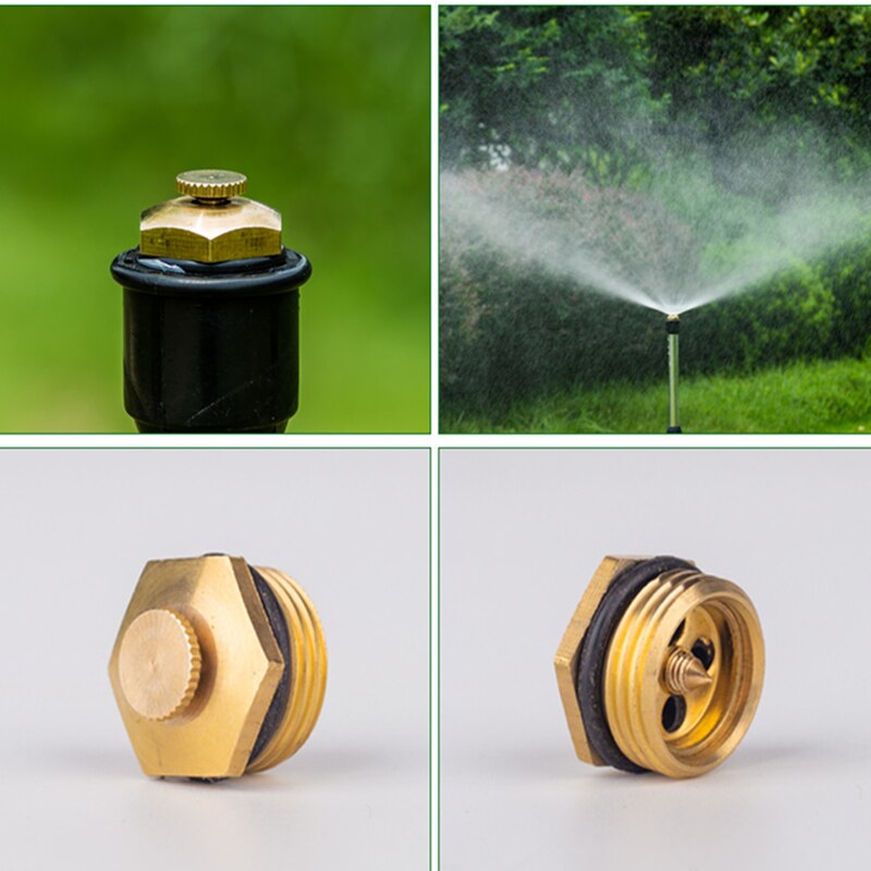 1/2" Adjustable Brass Spray Misting Nozzles Garden Watering Irrigation Brass Spray Nozzles