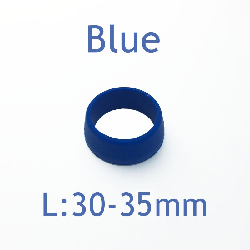 RISK Waterproof Silicone Ring Gasket for Bicycle Seatpost Protection MTB Mountain Road Bike Seat Post Dustproof Cover Washer: Blue L