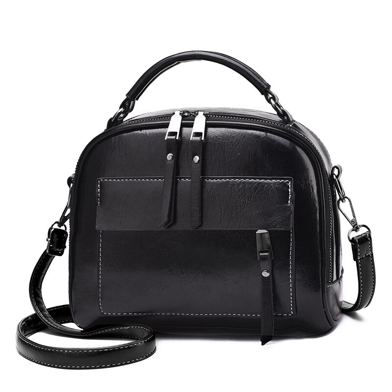 Dames Handtassen Vrouwen Messenger Bag Dames Tas Mode Schoudertas Handtas Dame Tas Gratis Womens Handtassen En portemonnees: Black