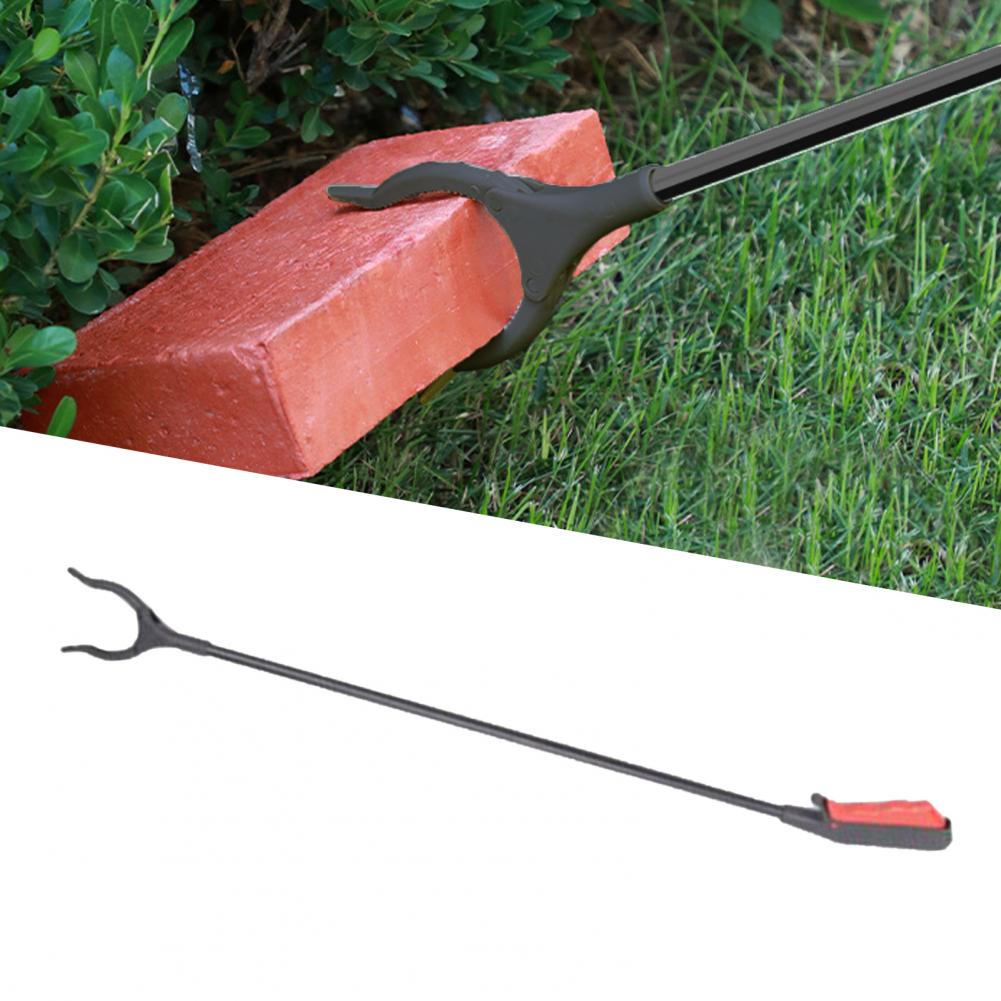 80cm Home Long-Handle Trash Grabber Tool Garbage Tong Picking Clamp Picker Trash Grabber Tool