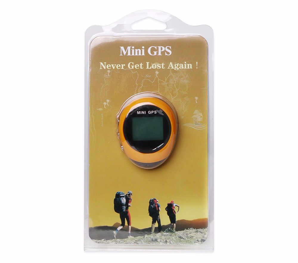 Mini gps draagbare handheld sleutelhanger tracker usb oplaadbaar locatie tracker kompas voor buiten reizen klimmen universeel