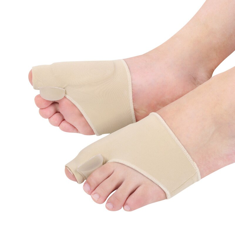 Sequstep Lycra Bunion Protector Siliconen Gel Teen Separator Hallux Valgus Correctie Voetverzorging Grote Teen Sleeve Spalk Brancard