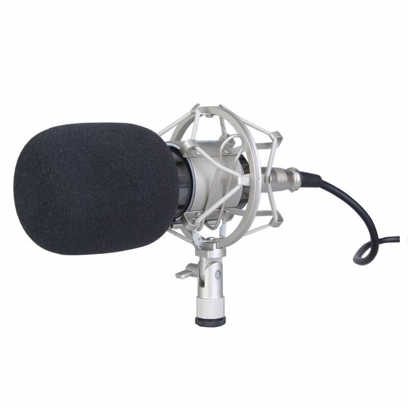 miniphone Shock Mount 50MM For 48MM-54MM Diameter Condenser Mic Silver