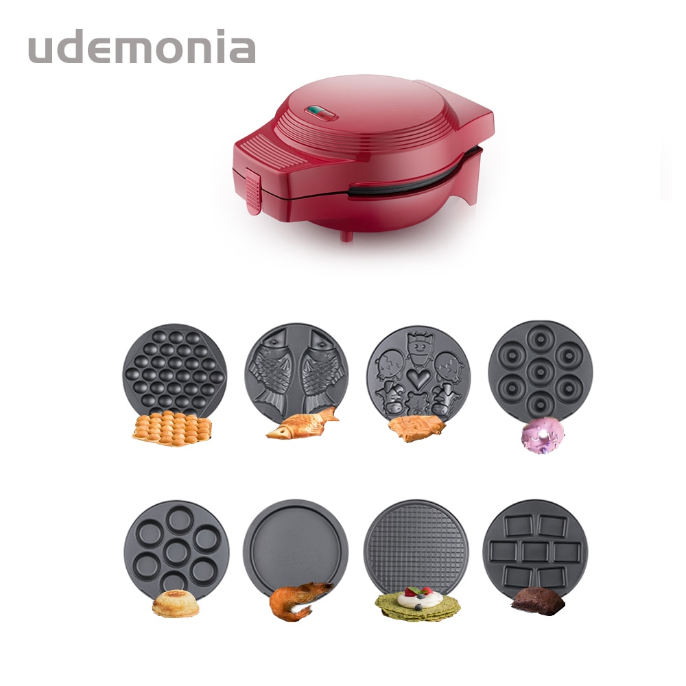 Wafels Maker Platen Donuts Taiyaki Brownie Ei Wafel Mini Pie Wafel Kegel Verwijderbare Platen Non-stick Coating 220V