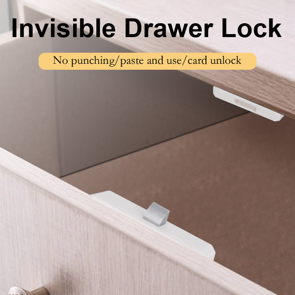 Tuya APP/tarjeta EM desbloqueo cerradura de cajón inteligente sin agujero archivador mueble electrónico sin llave Invisible NFC Sensor cerraduras interruptor