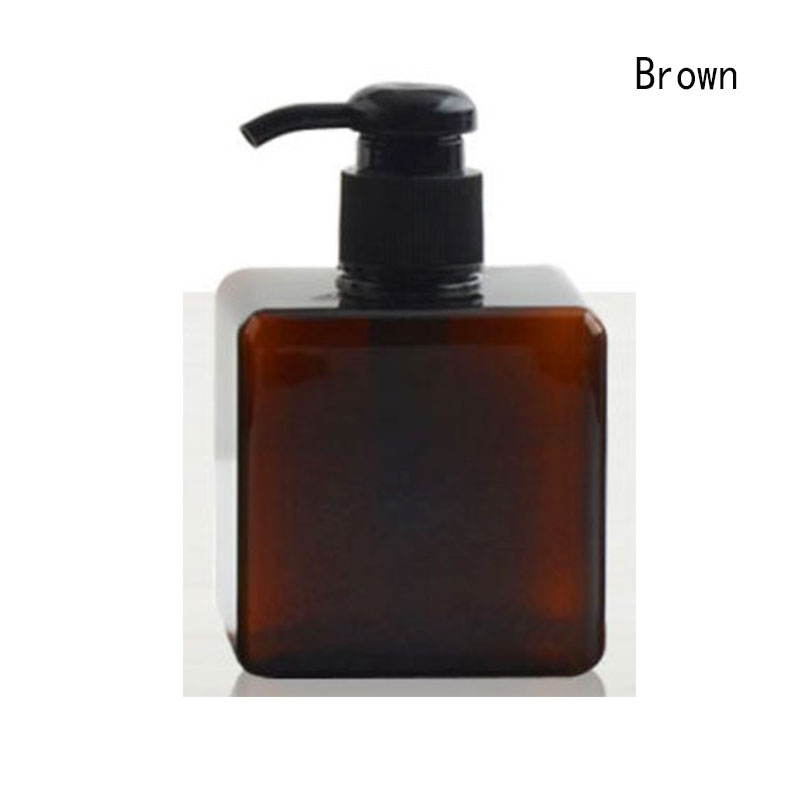 1pc 250ml leere Plastik pumpe Flaschen Spender tragbare leicht zu reinigende Hände desinfektion flasche Reise kosmetik Spender flasche: Braun