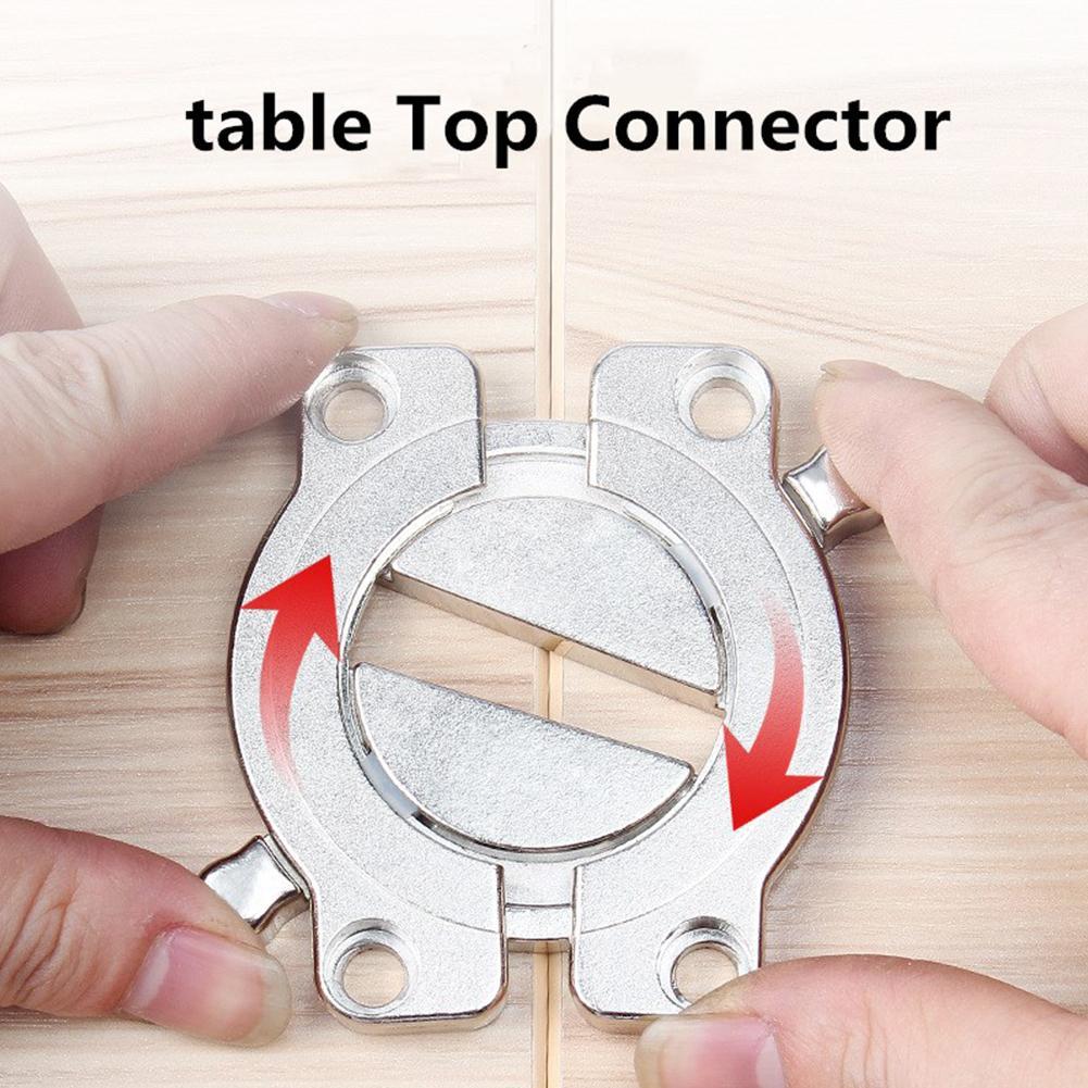 Furniture Hinges Fixing Fitting Table Top Connector Latch Bracket Conference Desktop Combination Thicken Fastener Hardware