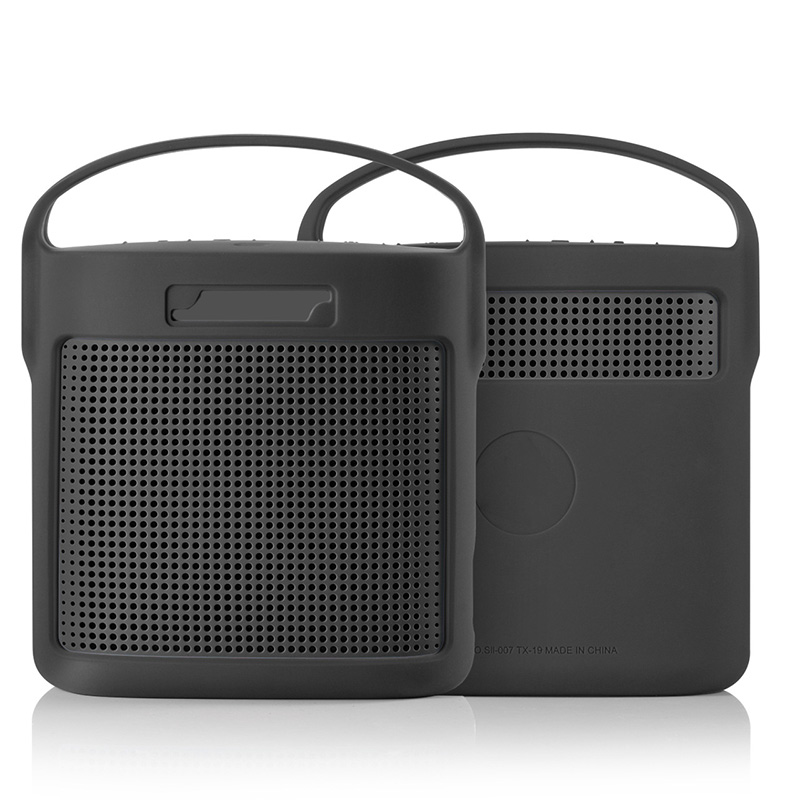 Siliconen Cover Case Voor Bose Soundlink Kleur 2 Bluetooth Speaker Outdoor Draagtas Voor Bose Soundlink Kleur Ii Speaker: Roze