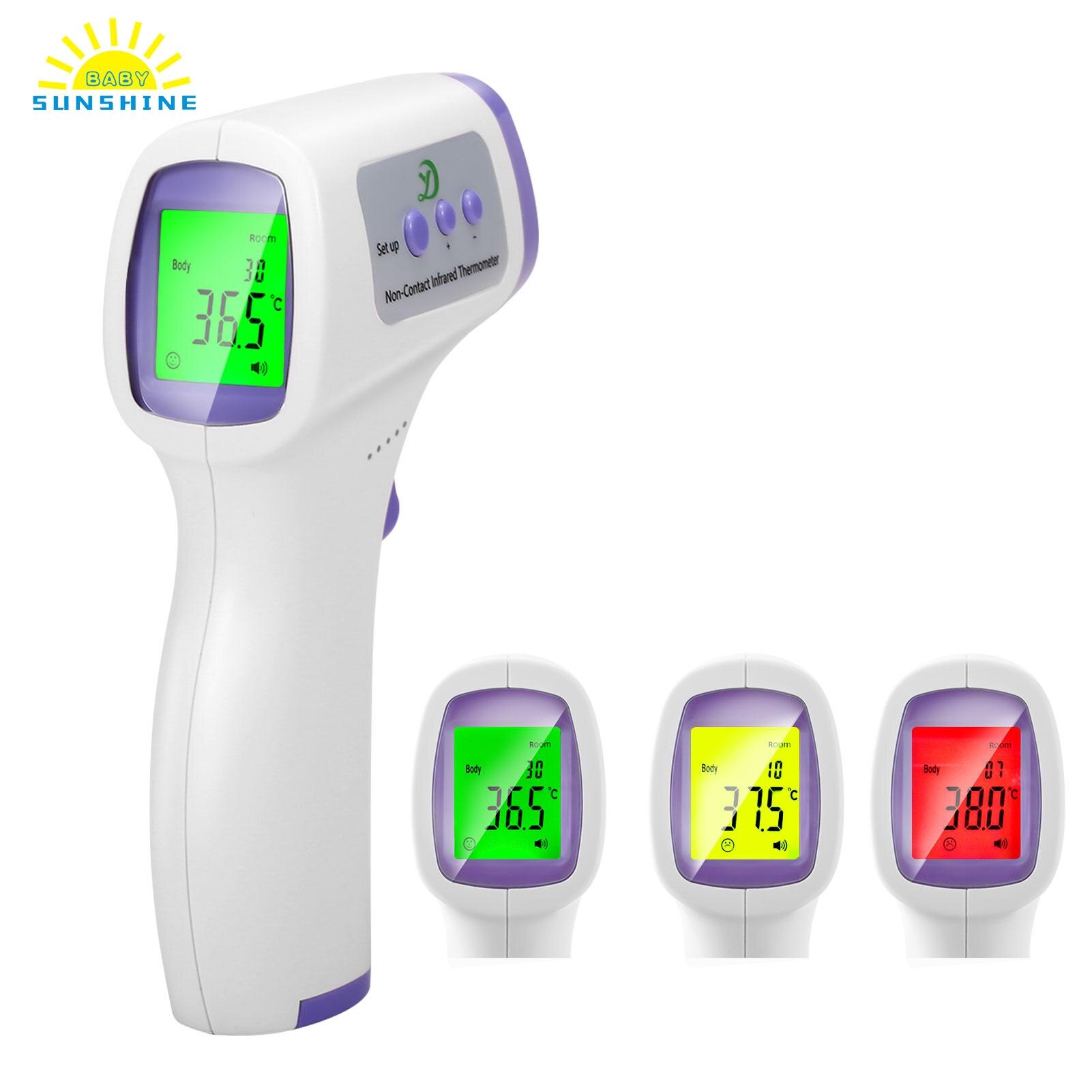 Voorhoofd Digitale Thermometer Non Contact Infrarood Thermometer Lichaam Temperatuur Koorts Meten Tool Voor Baby Volwassenen