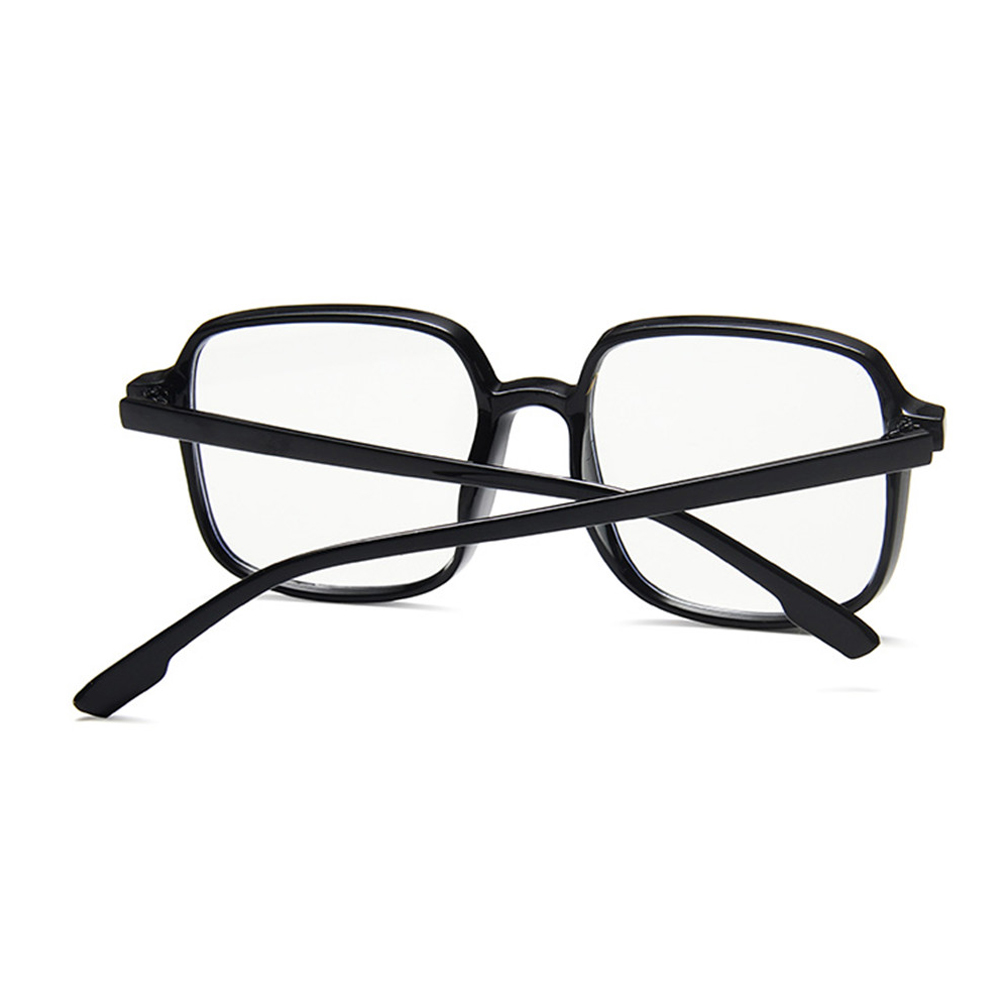 Longkeeper kids square anti blue light glasses store briller stel børn drenge piger gennemsigtige briller  uv400