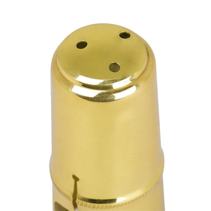 Professionele Tenor Sopraan Altsaxofoon Metalen Mondstuk Gold Lak Mondstuk Sax Mond Stukken