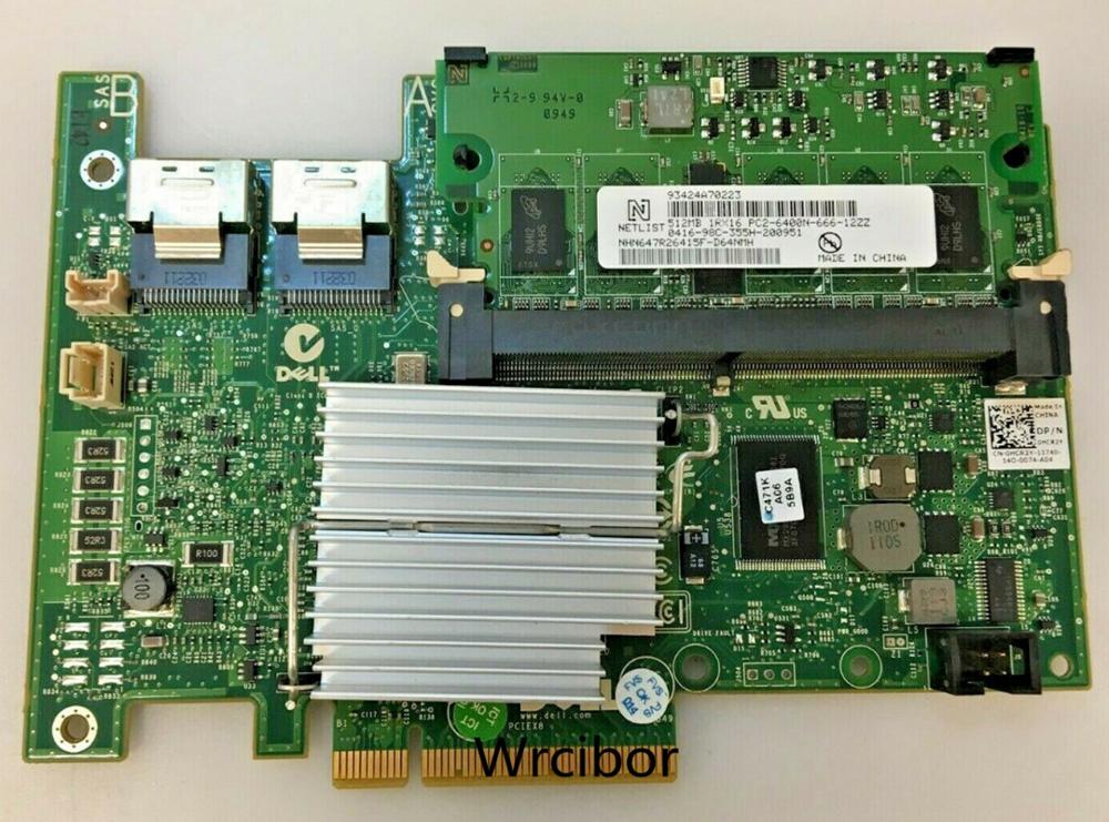 Dell PERC H700 6 Gb/s überfallen Regler für POWEREDGE R510 R610 512M/1G Zwischenspeicher
