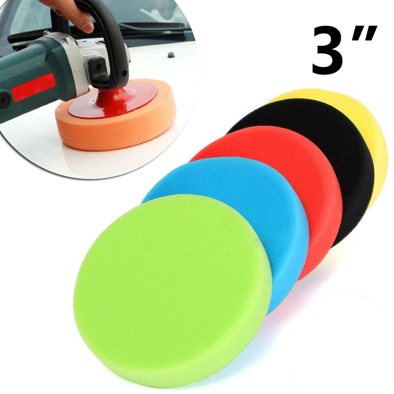 Werkzeug Schwamm Polieren Pads Ersatz Flache Auto Glas Schaum Polieren Wachsen Teile