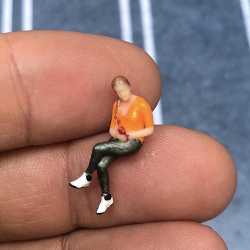 1:64 échelle chiffres personnage modèle Macro photographie poupée sable Table résine modèle jouets pour enfants