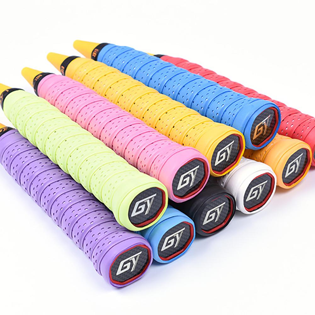 Badminton sueur ceinture Tennis raquette bande serviette main colle prise sangle poignée de poignée multicolore en option