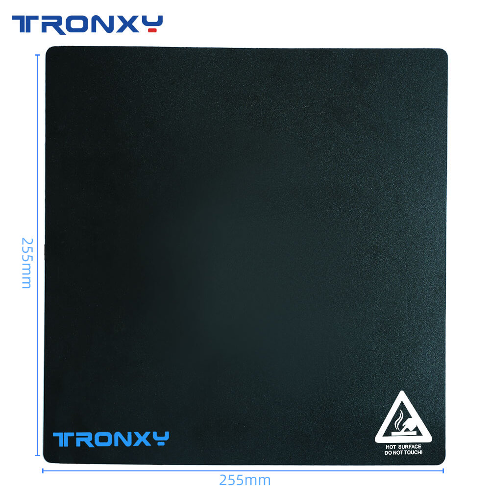 TRONXY Original Supply Hotbed Sticker Black Masking Tape 3D Platform Heat Bed Plate Platform Fiber Plate for 3d Printer