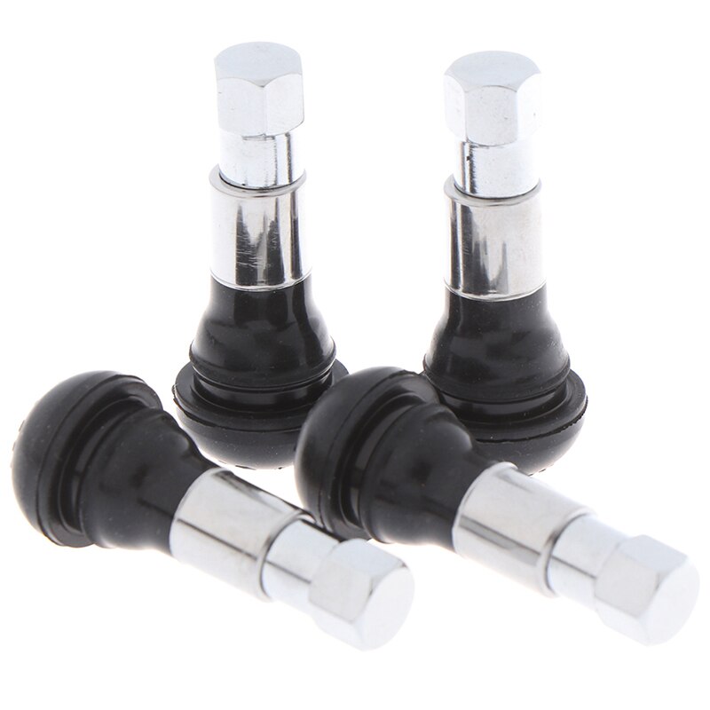 4Pcs TR413 Auto Ventiel Snap In Rubber Tubeless Tire Valve Cap Wheel Stem Vacuüm Nozzle Velg Gat Autoband wiel Accessoires