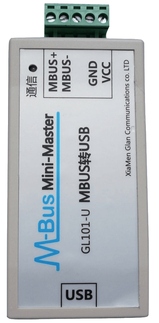 MBUS/M-BUS To USB Converter USB-MBUS Meter Reading Communication USB Powered For 200 Meters