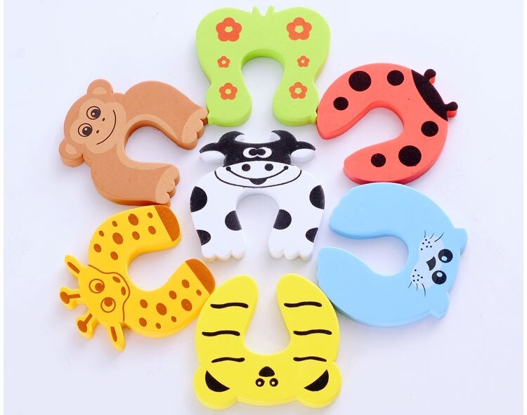 Lot 8 Butoirs De Porte Anti-Pincement Mousse – Protection Doigts Bébé & Sécurité Enfant