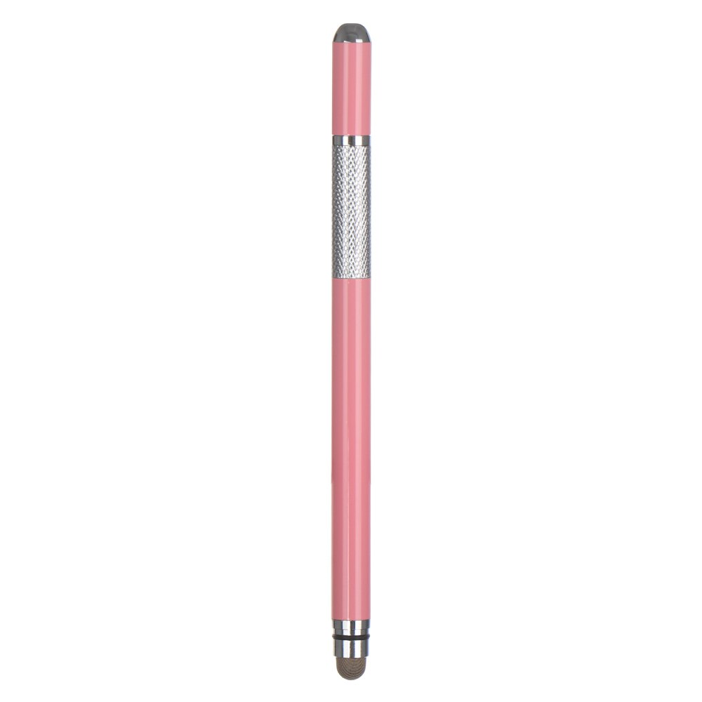 Draagbare Capacitieve Touchscreen Stylus Tekening Pen Universeel Voor Ipad Tablet Voor Iphone Smart Touchpen Accessoires: Roze