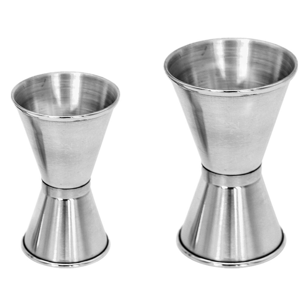 Bartender Bar Measure Cup Stainless Steel Spirit Cocktails Measure Cup Jigger Alcohol Bartending tools Bar Party Supply L*5