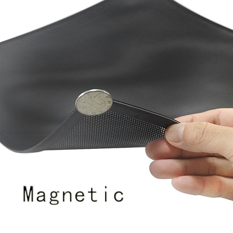 Magnetico Polvere Filtro Antipolvere in PVC Della Rete Della Maglia Della Copertura Della Protezione per la Casa telaio PC computer Astuccio Ventola Di Raffreddamento Accessori 12x24CM