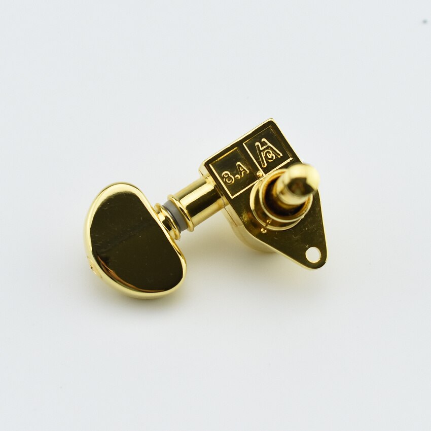 Original Genuine 3R+3L G-r-o-v-e-r Guitar Machine Heads Tuners 1:18 Gold