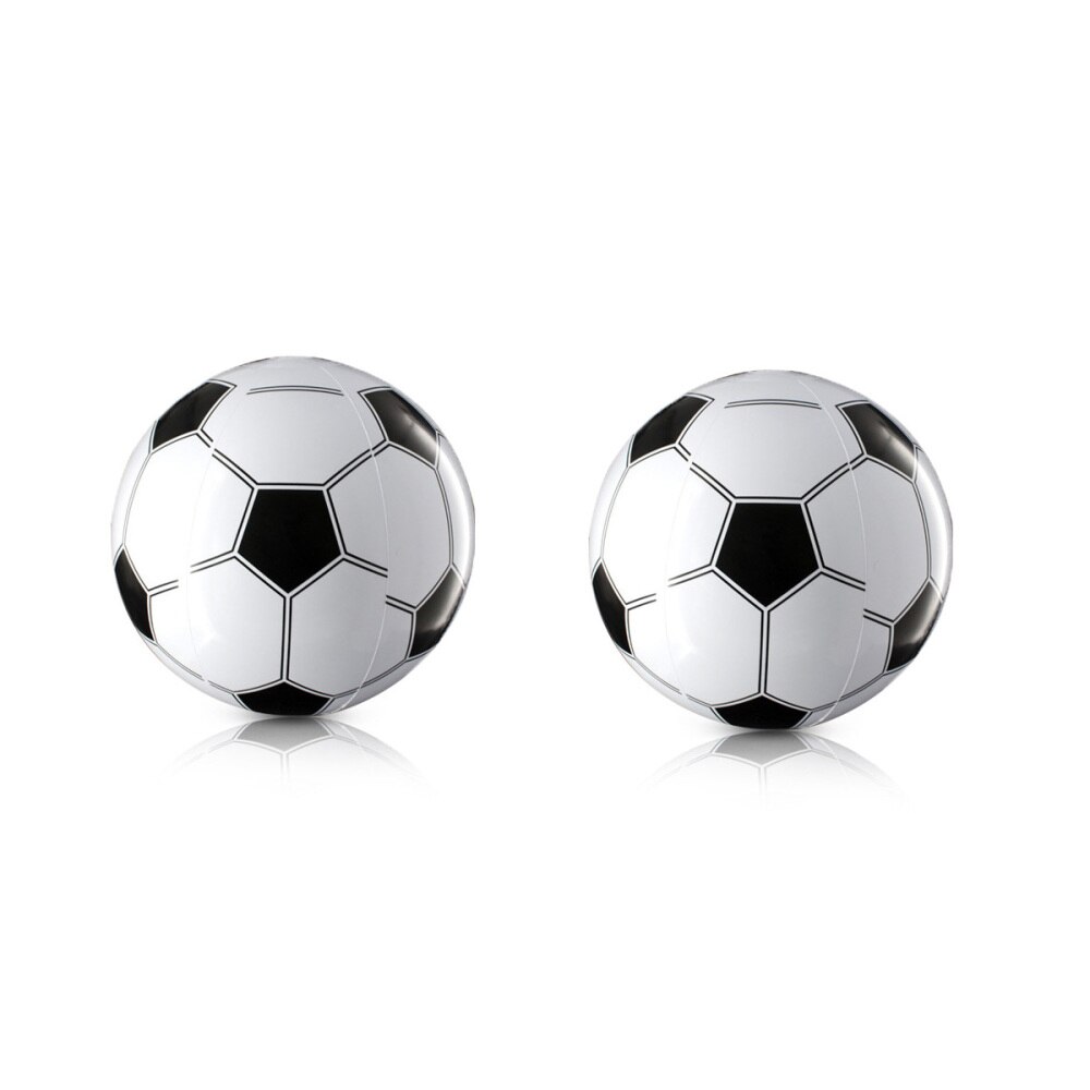 6pcs Inflatable Soccers Party Favors Toys Soccer Decor for Nightclub Bar