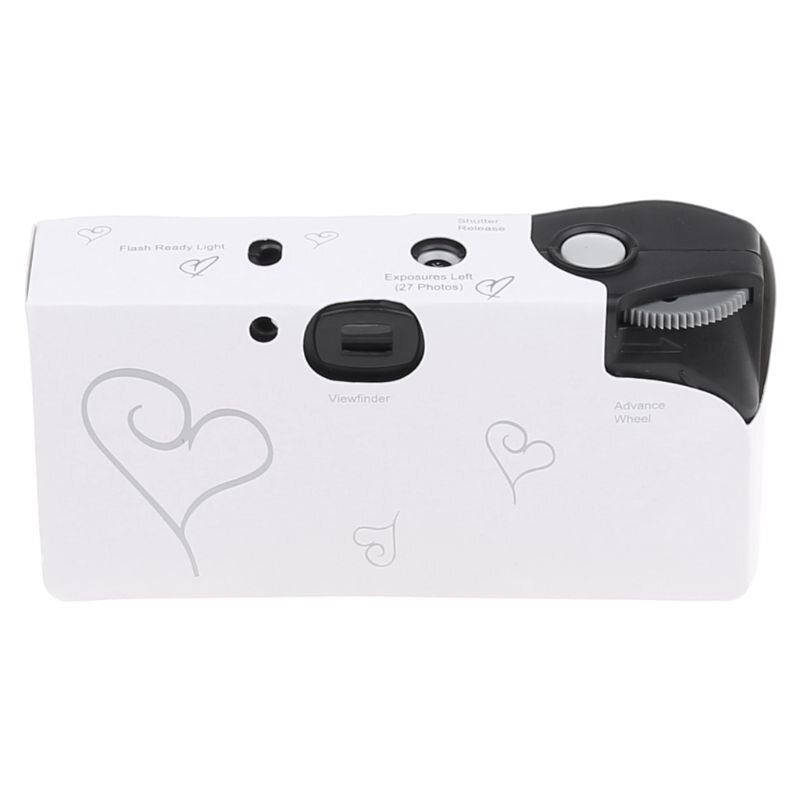 36 Photos Disposable Film Camera Flash Power Single Use Once Take Pictures Tool