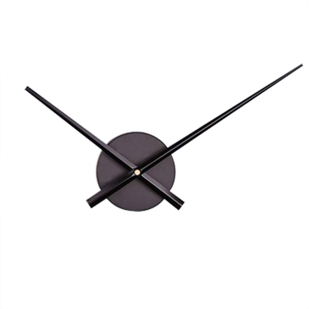 #40 Diy Uhr Stumm Scan Sekunden Bewegung Hause Foto Moderne Mechanismus Jahrgang Digitale Metall Wanduhr Zubehör: A