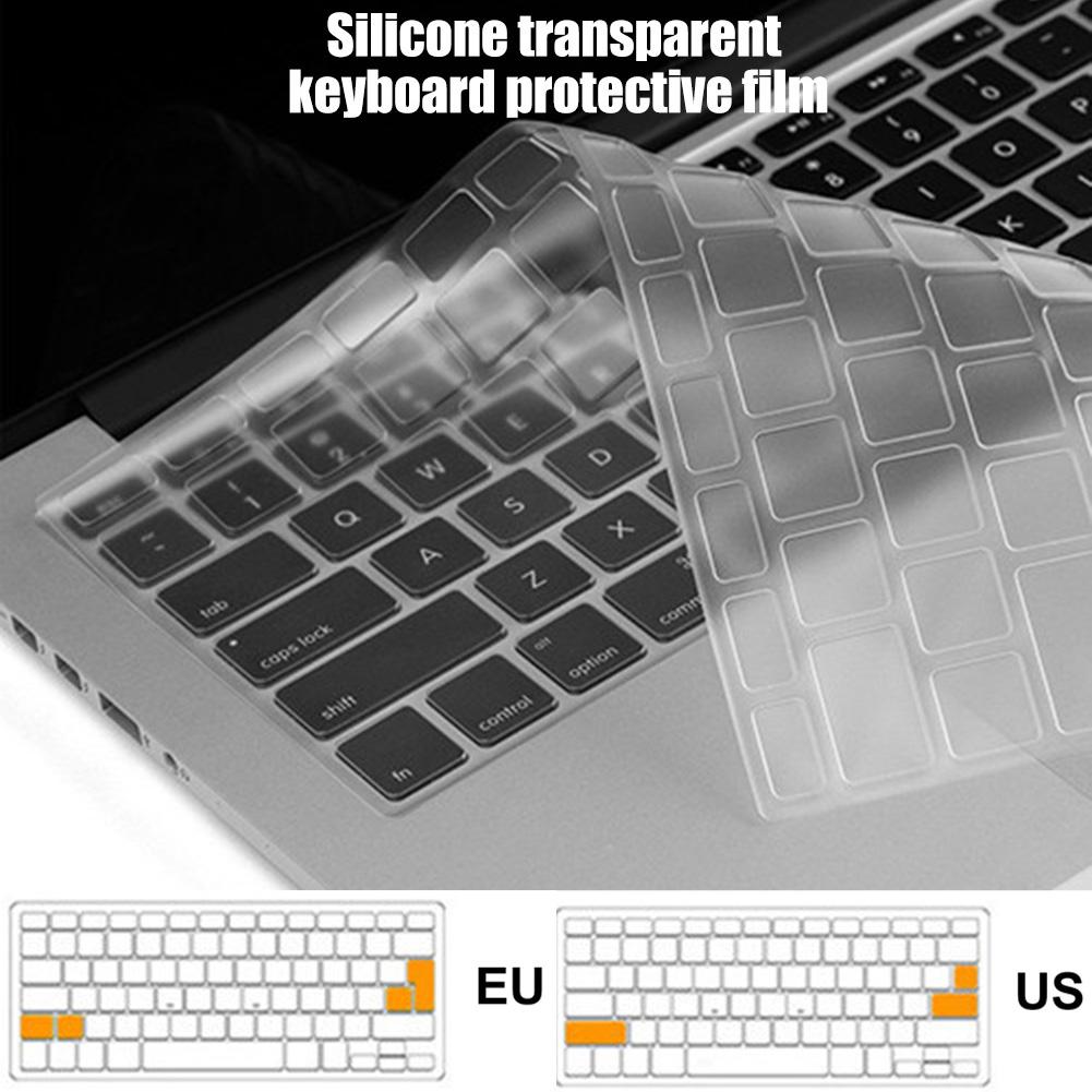 Soft Silicone Keyboard Cover Waterproof Laptop Keyboard Protective Film Anti-dust Keyboard Cover For Notebook PC Laptop 15 Inch