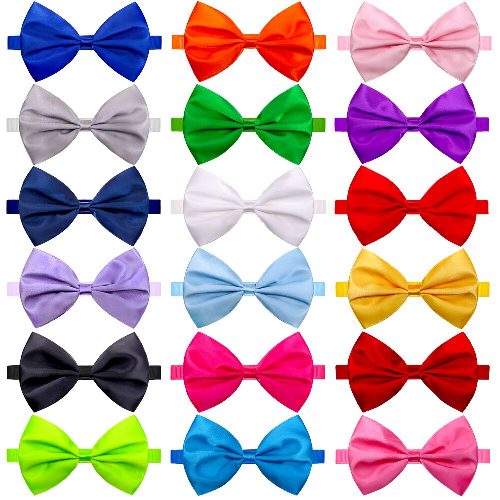 solid color bow ties