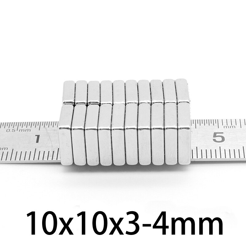 Magneten - 10 Gekleurde Neodymium Magneetjes