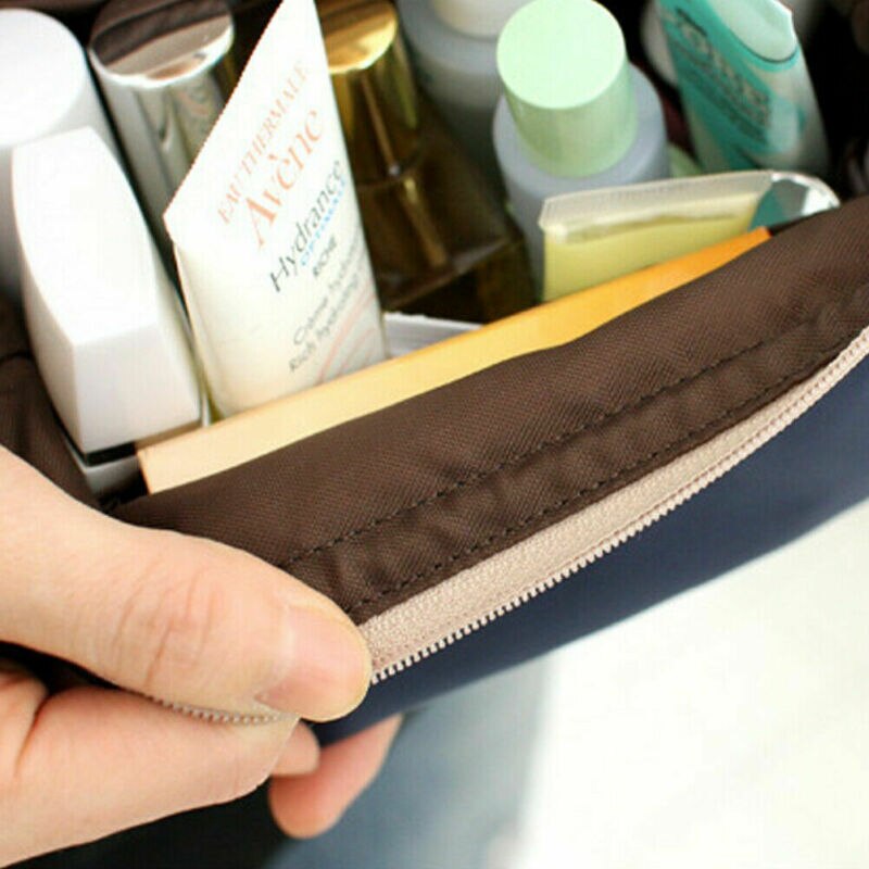 Neceser de maquillaje , neceser pequeño de viaje para cosméticos, neceser, neceser