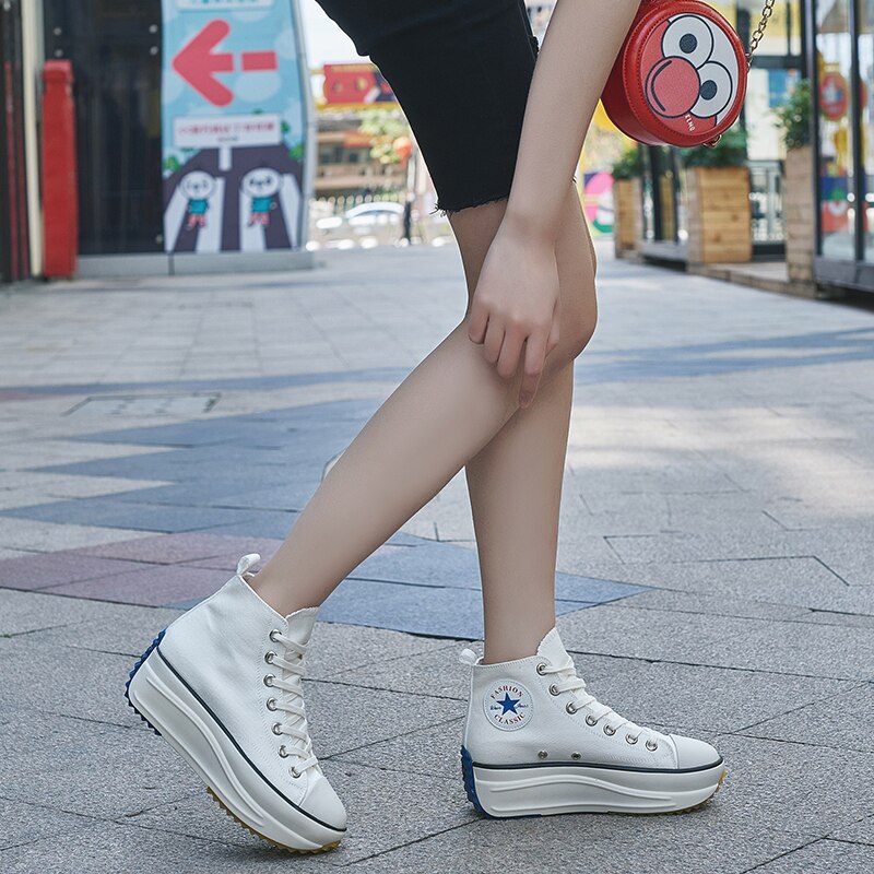 Dame støvler lærred kvinder støvler snøre dame sko afslappet dame sko flade snøre sko til kvinder dame sneaker