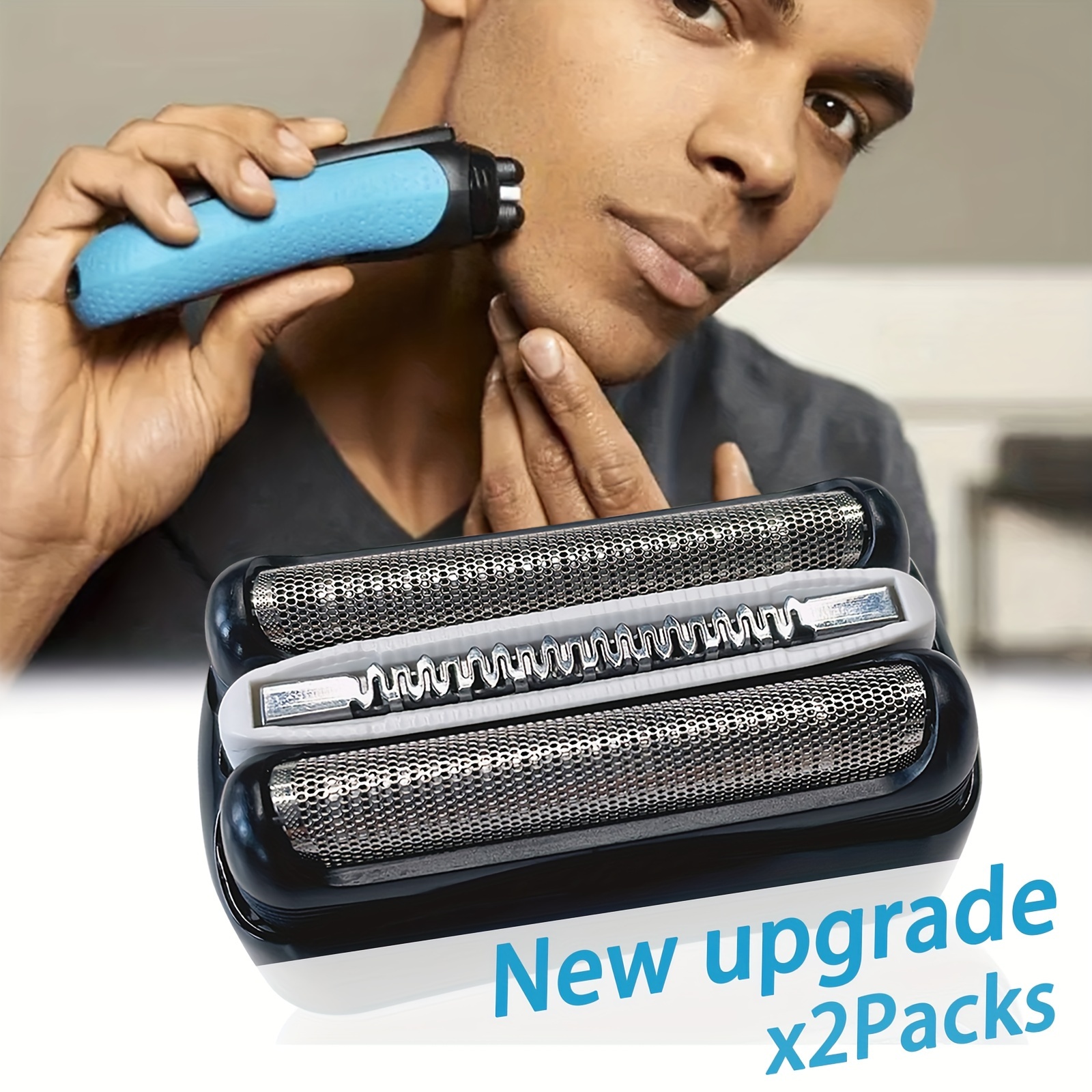 32B Vervanging Hoofd Scheerapparaat Deel Accessoires voor Braun Series S3 3040s 3000s 310 3010 3080s-4 3050cc 390cc 380s, 3090cc Etc