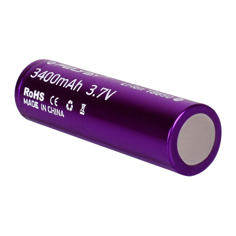 FELYBY Original 18650 Battery 3.7V 3400mAh 2-10pcs High Capacity Lithium Rechargeable Batteries