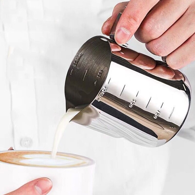 Stainless Steel Coffee Art Cups Latte Art Milkshak... – Vicedeal