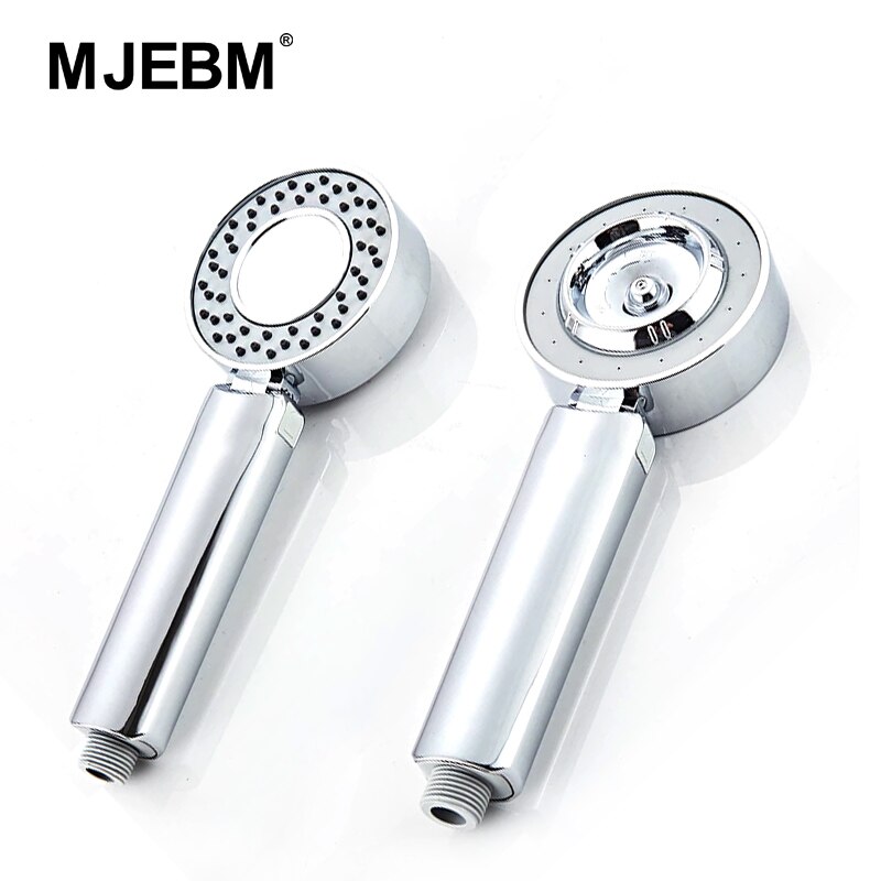 MJEBM double-sided dual-function water-saving shower ABS chrome-plated pressurized shower shower high-pressure hand shower
