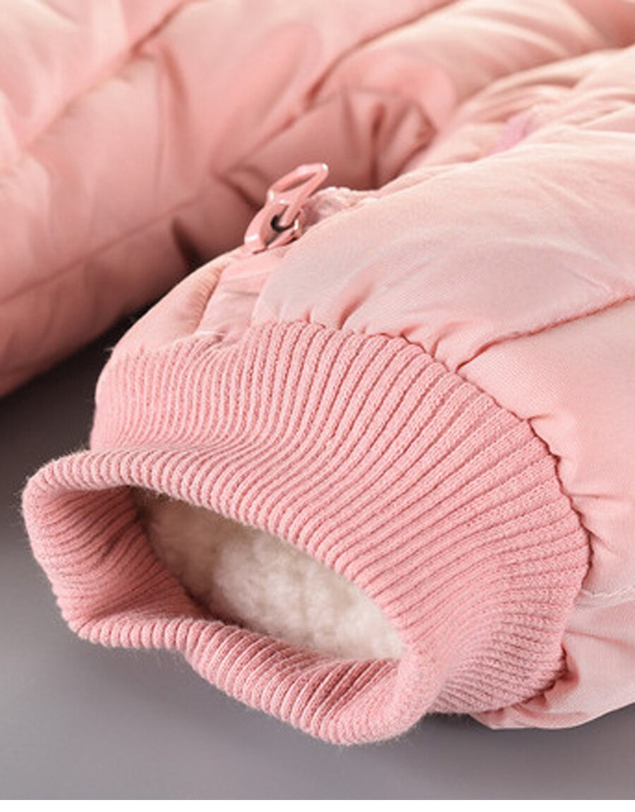 Bebis vinter jumpsuit nyfödd tröja bebis flicka kläder småbarn overaller tjocka varma bebis kläder spädbarn bebis pojke kläder